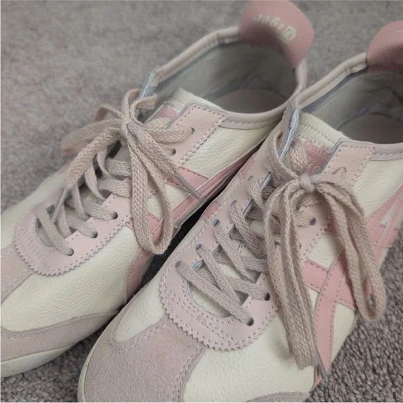 Onitsuka Tiger Mexico 66 Women’s Size 10 – Oatmeal Ginger Peach - Picture 5 of 7